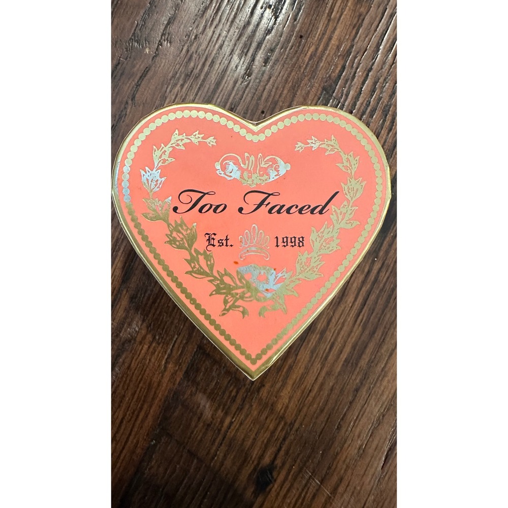 Too Faced Sweethearts Perfect Flush Blush Sparkling Bellini Heart Shaped Baked